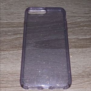 Purple sparkly iPhone 8 Plus speck case